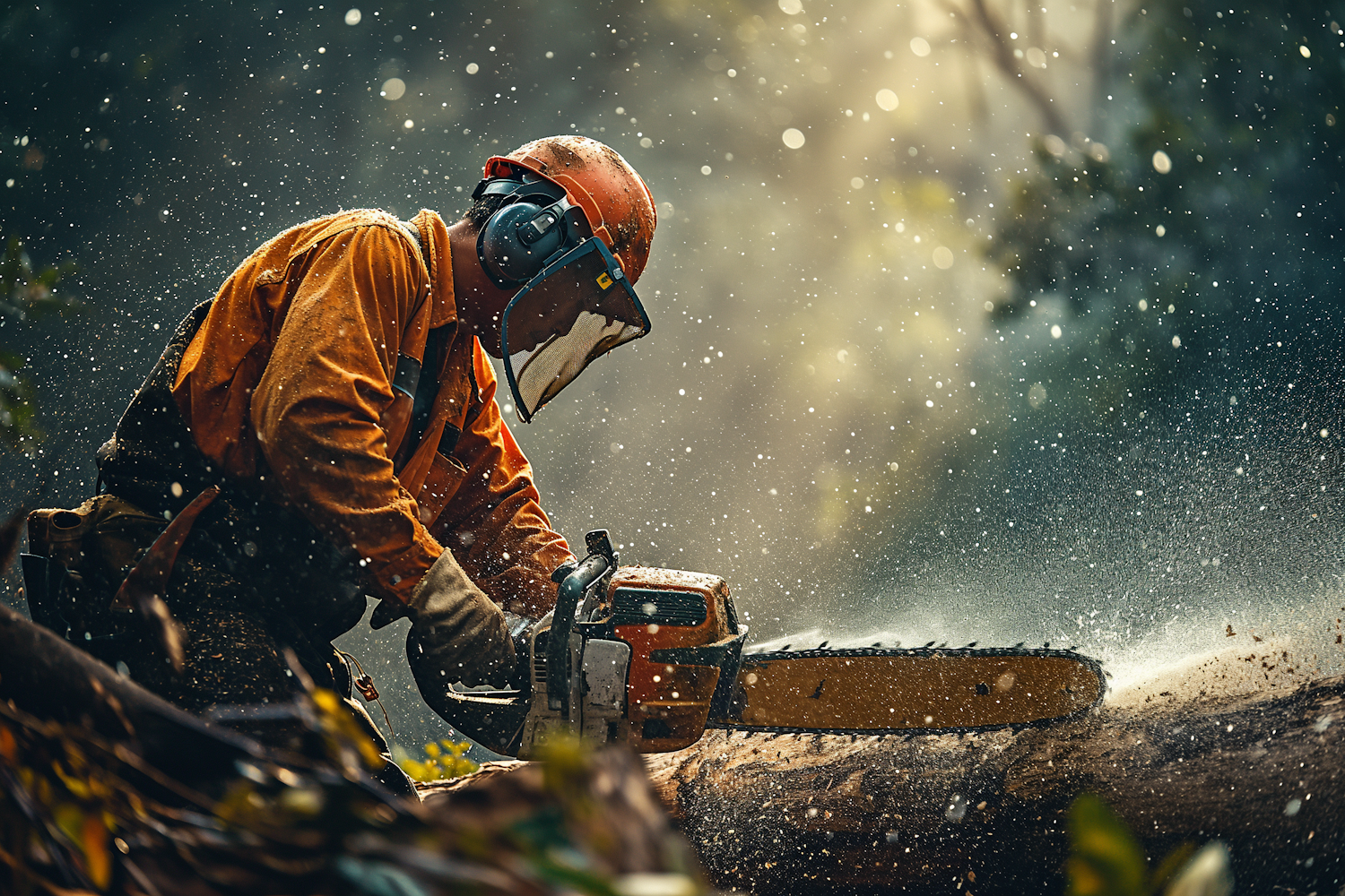 Lumberjack in Action