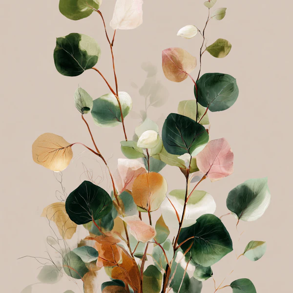 Translucent Leaves Art