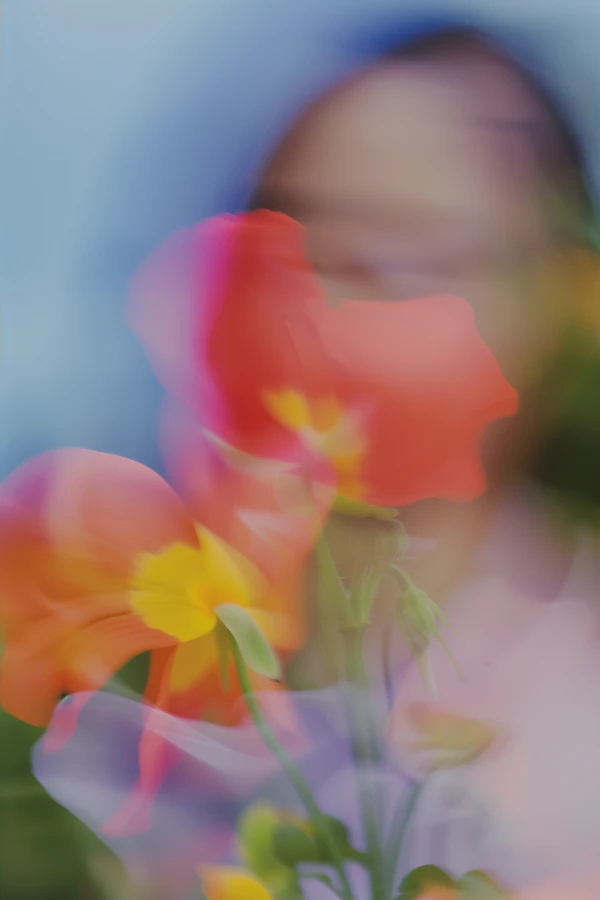 Dreamy Floral Abstract
