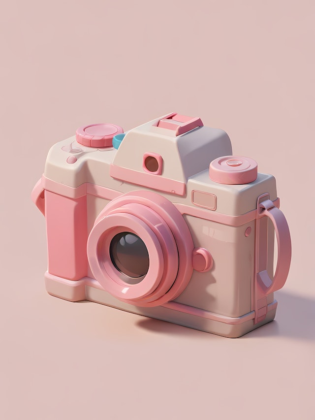 Pastel Retro Camera