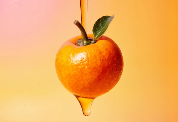 Glossy Tangerine Art