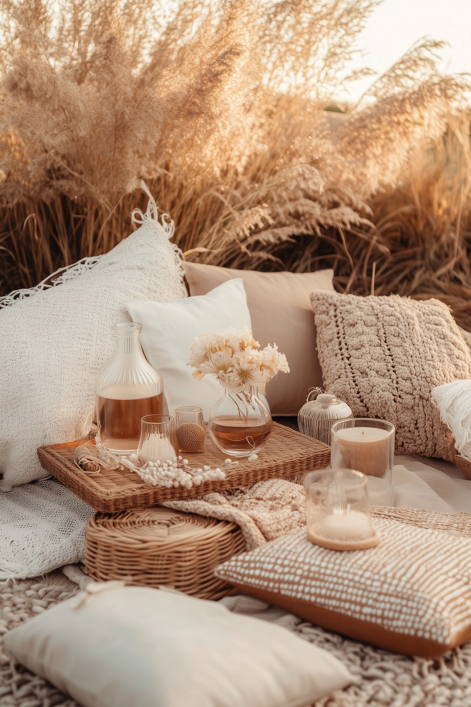 Cozy Outdoor Picnic Scene