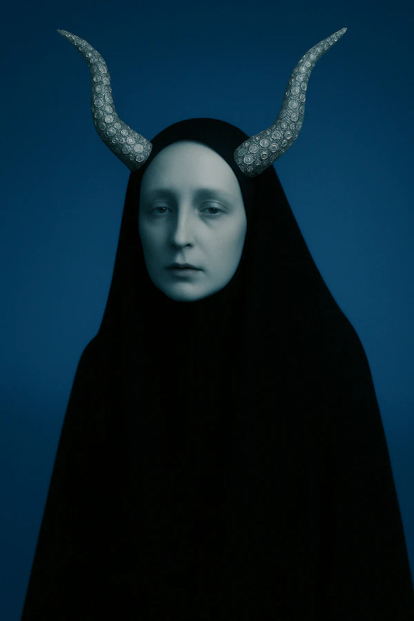 Mystical Horned Portrait
