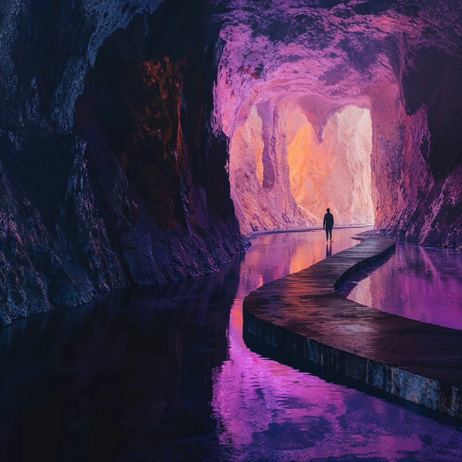 Mystical Underground Cave