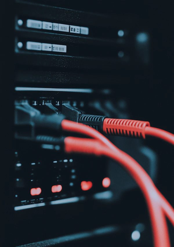 Network Server Close-Up