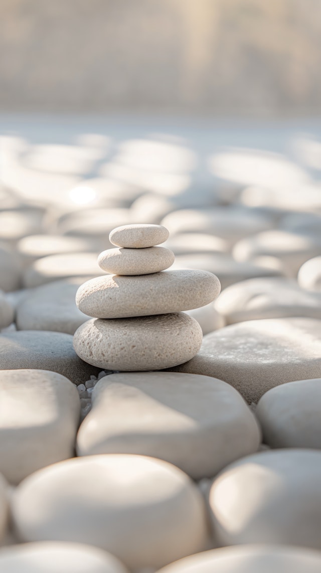 Balanced Stone Stack