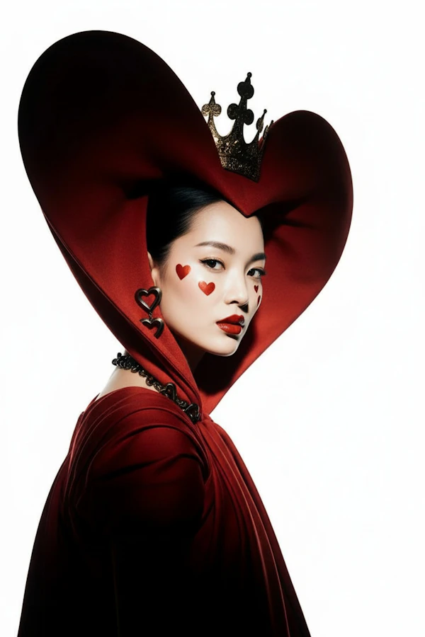 Queen of Hearts Portrait