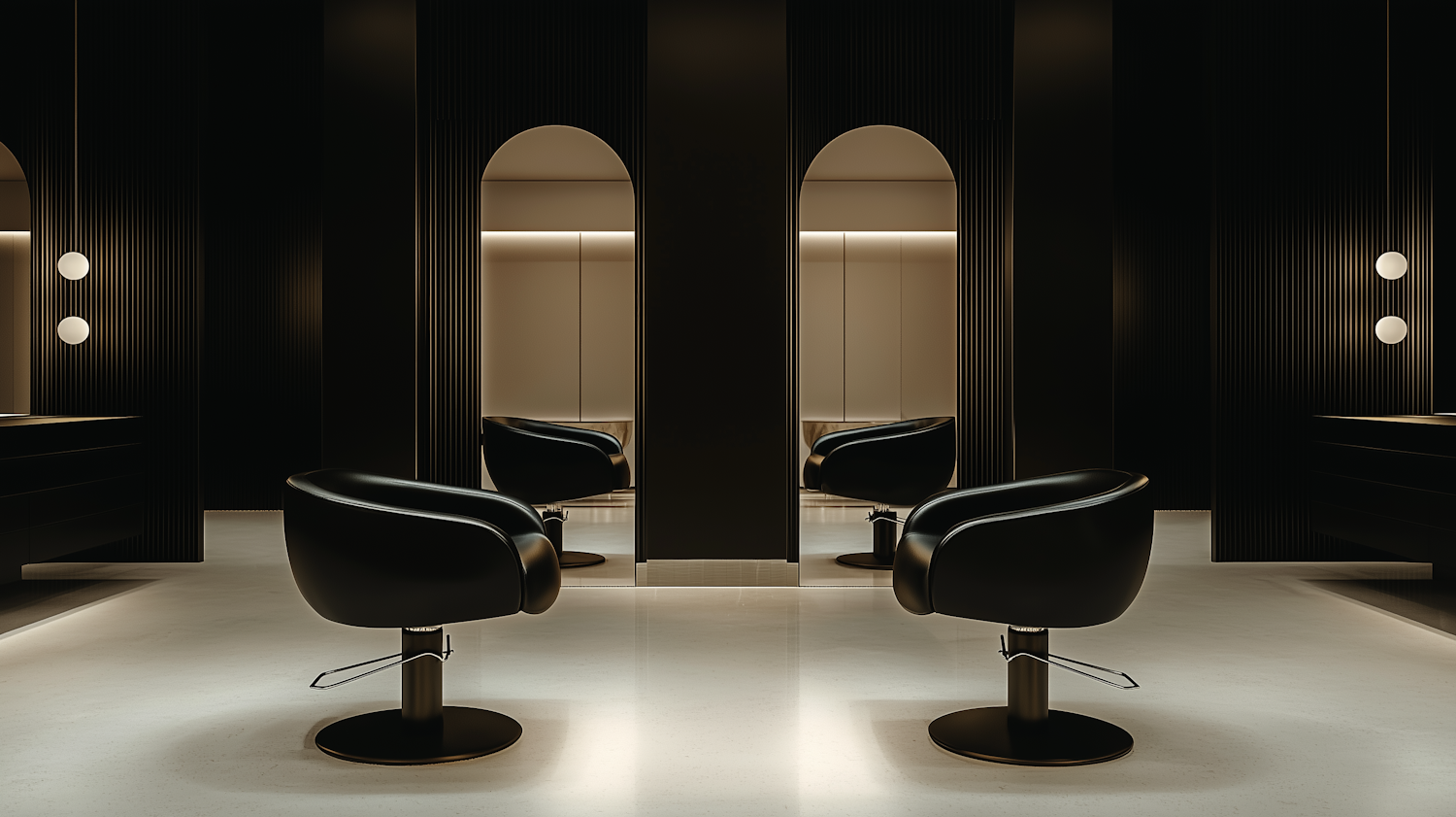 Modern Luxury Salon Interior