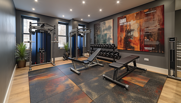 Modern Home Gym Interior