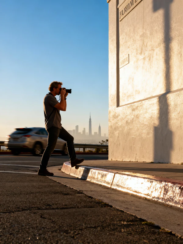 Photographer in Action