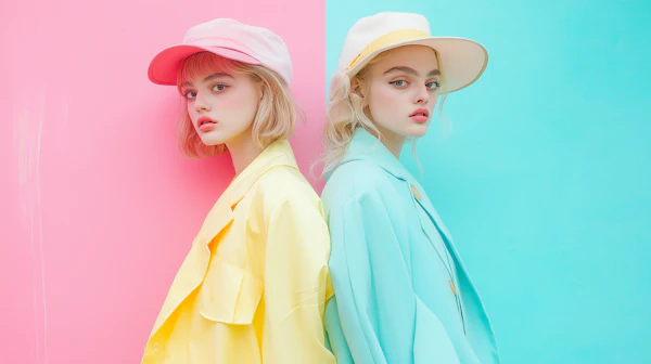 Pastel Fashion Duo