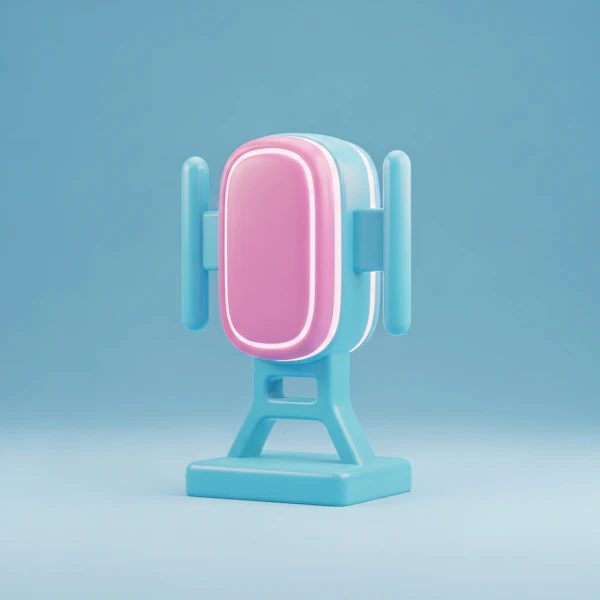 Futuristic Microphone