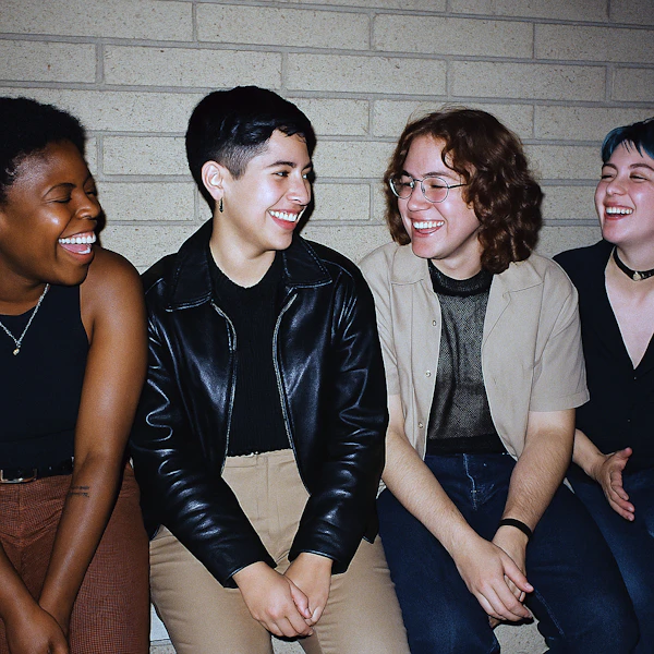 Diverse Group Laughing