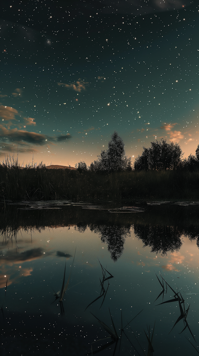 Serene Twilight by the Water