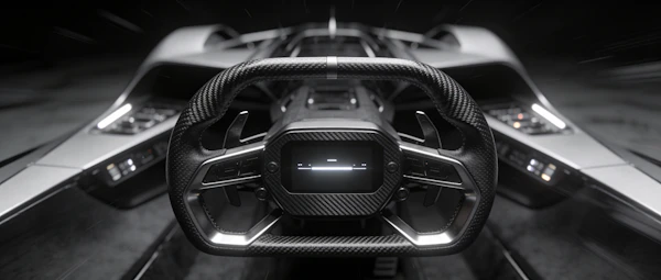 Futuristic Car Cockpit