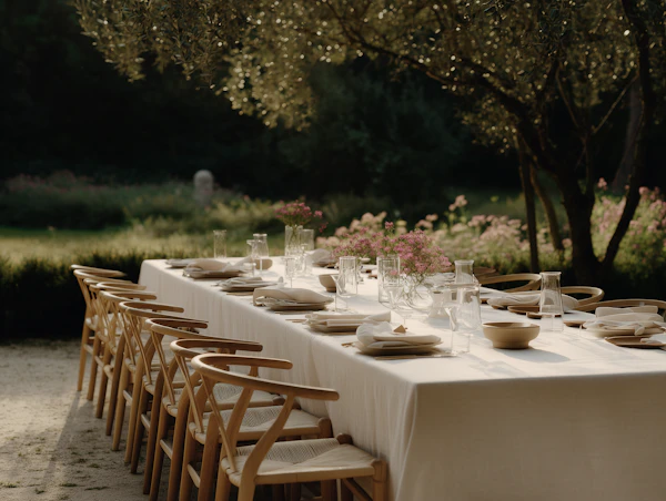 Outdoor Dining Serenity