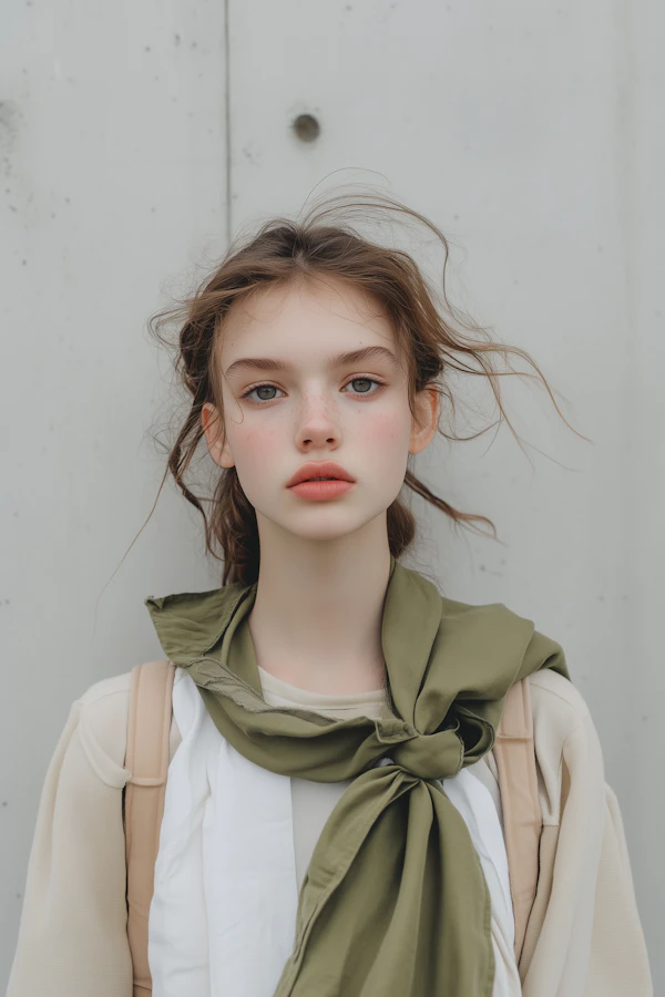 Serene Woman Portrait