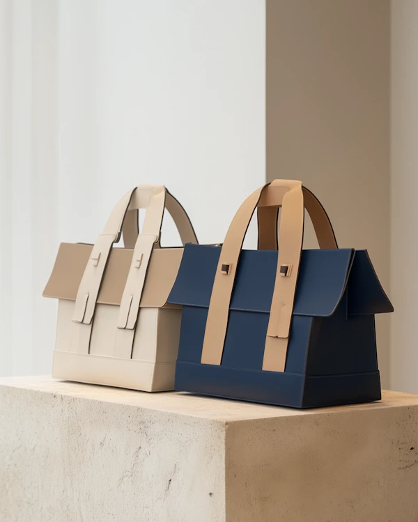 Minimalist Handbag Display