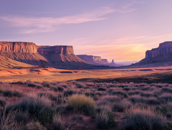 Serene Desert Landscape