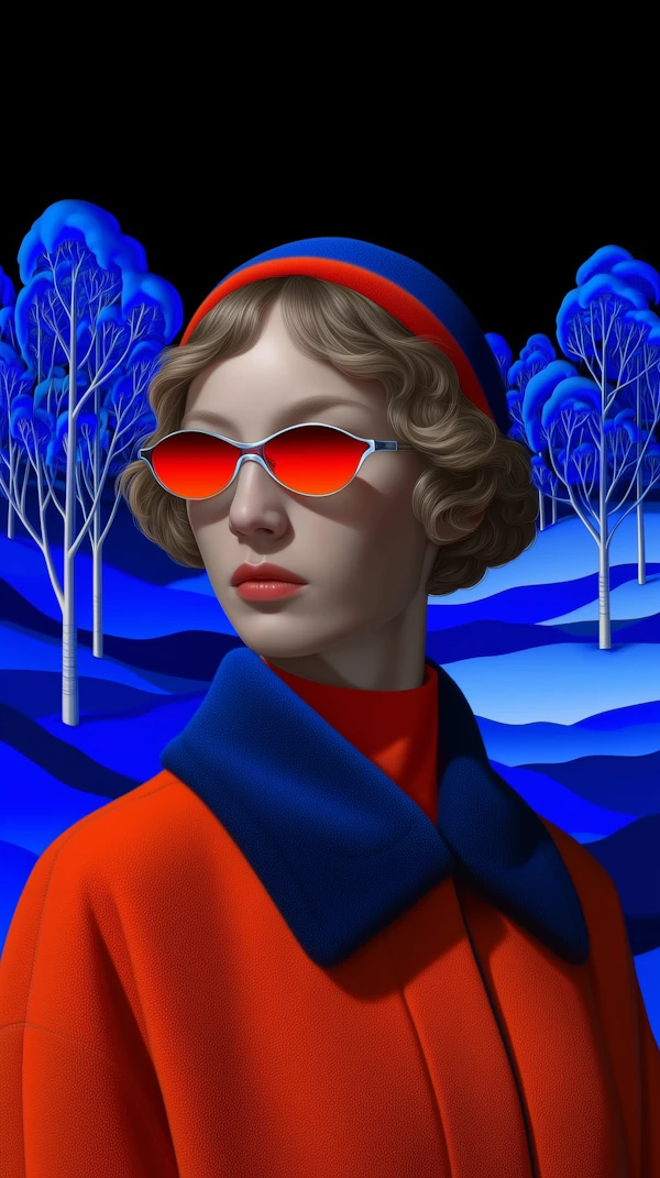 Stylized Fashion Portrait