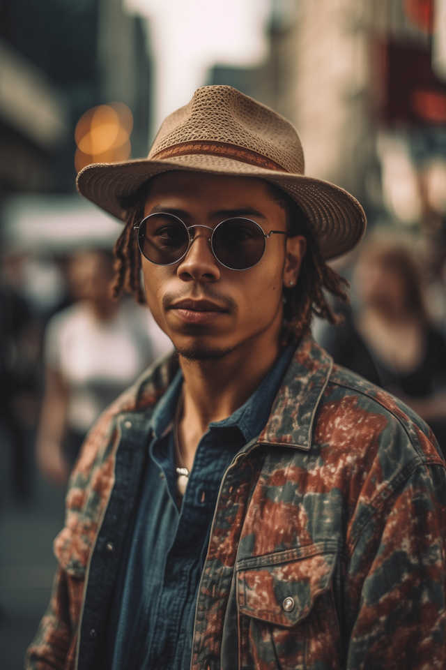 Portrait of a Stylish Young Man