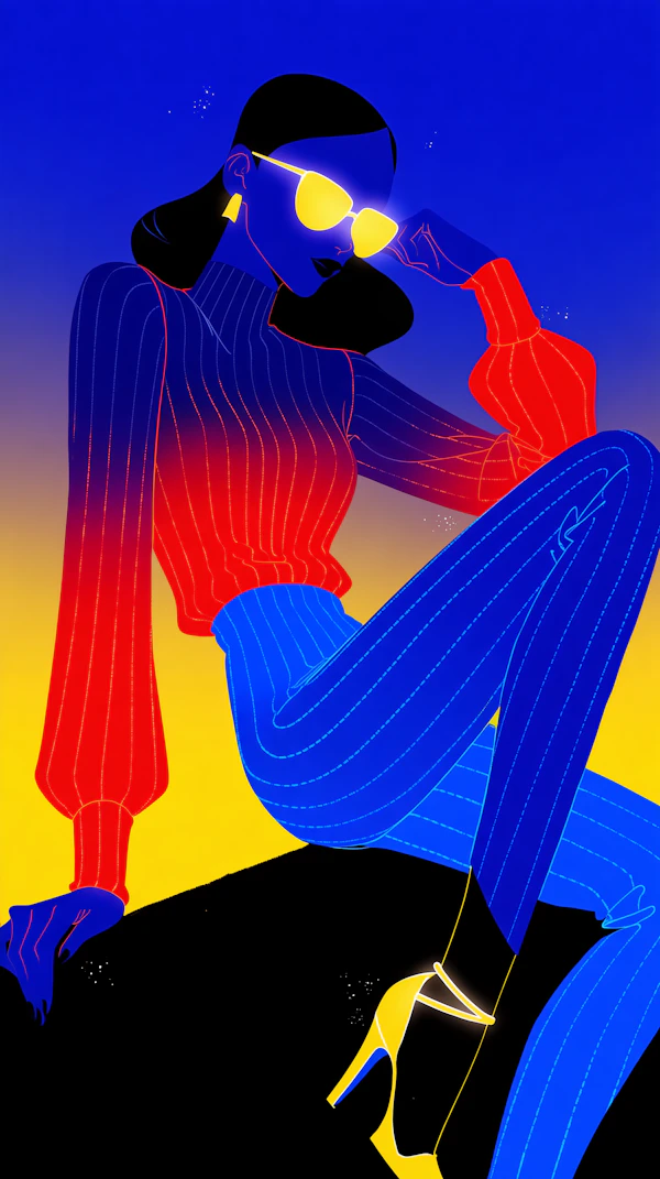 Stylized Fashion Figure