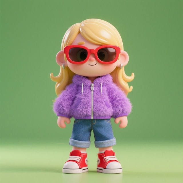 Stylized Cartoon Character