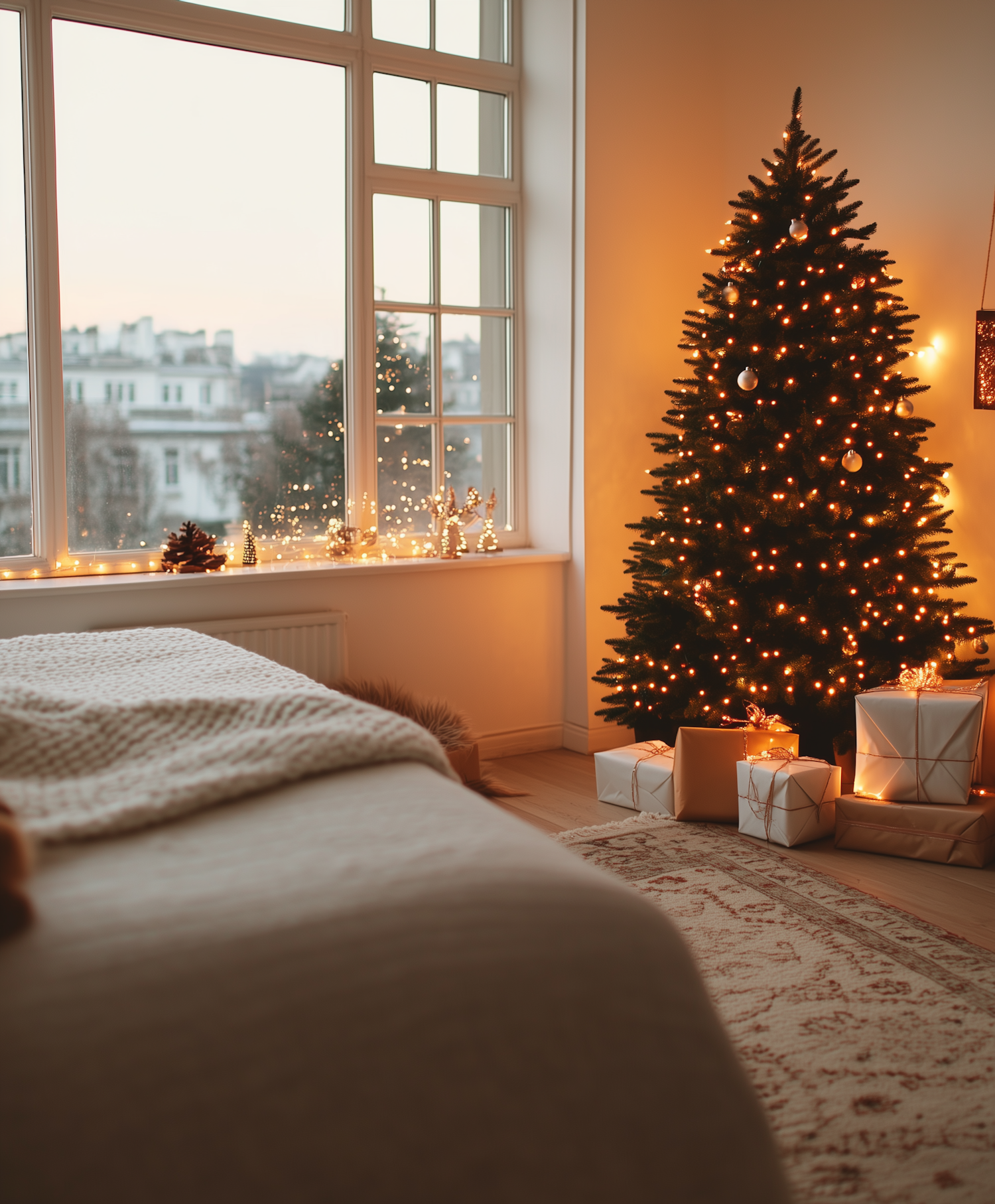 Cozy Christmas Room