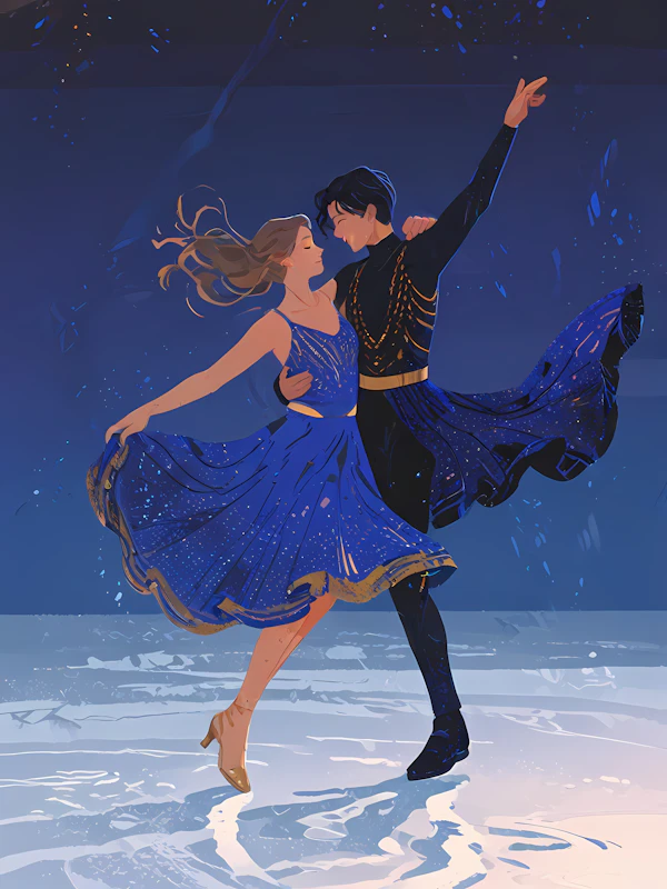 Ice Dancing Couple