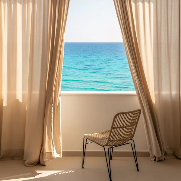 Balcony Overlooking Sea