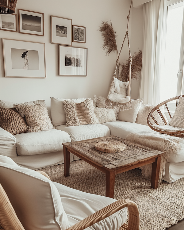 Cozy and Well-Appointed Living Room