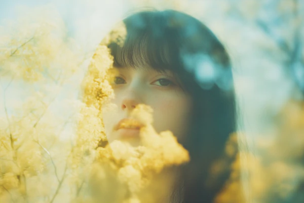 Dreamy Woman Portrait