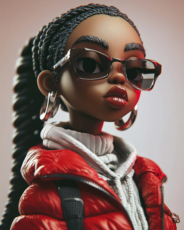 Stylized Black Woman