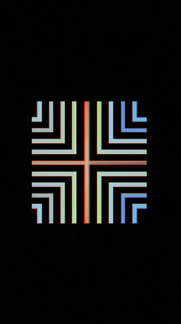 Vibrant Geometric Design