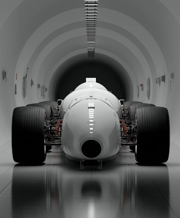 Futuristic Race Car