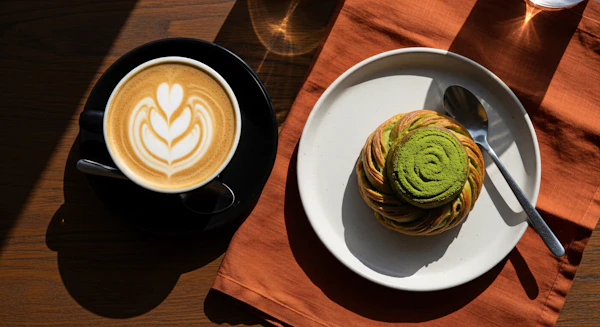 Coffee and Pastry Delight