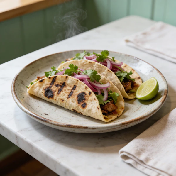 Rustic Tacos Plate