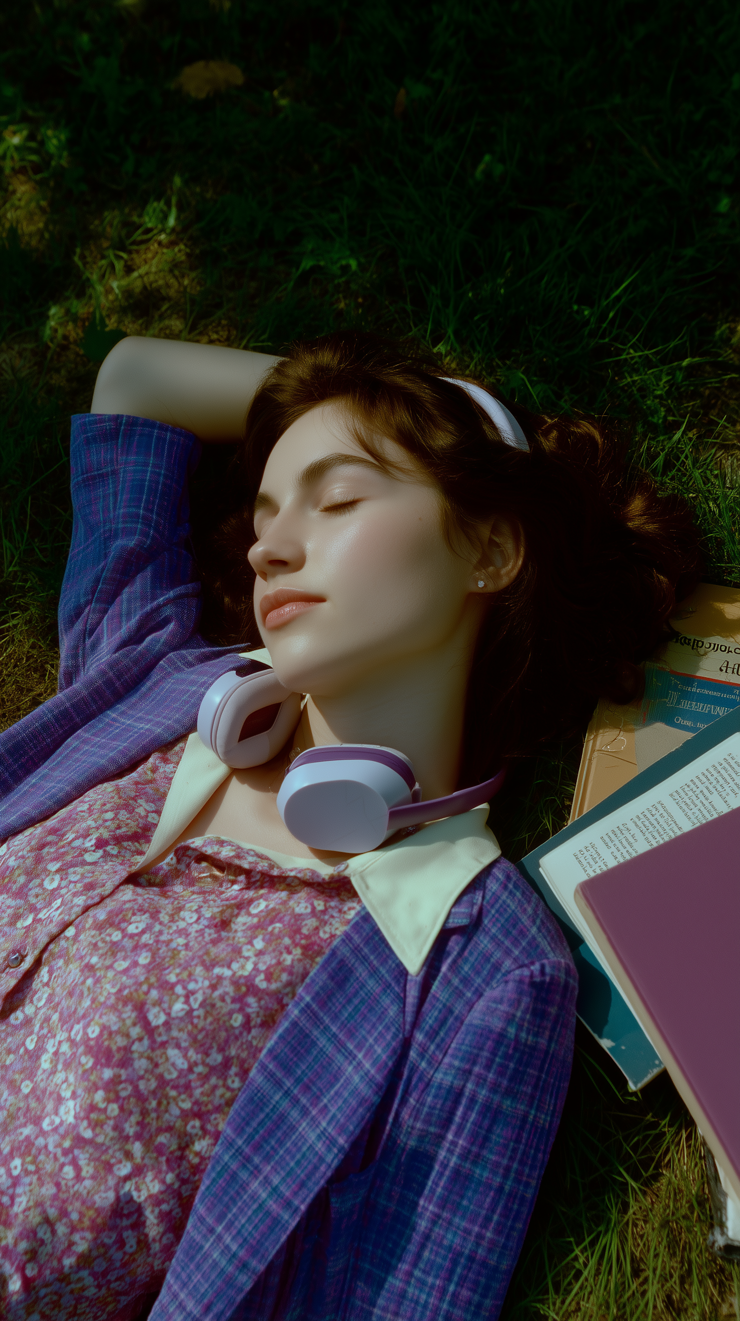 Woman Relaxing Outdoors