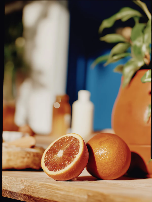 Blood Orange Still Life