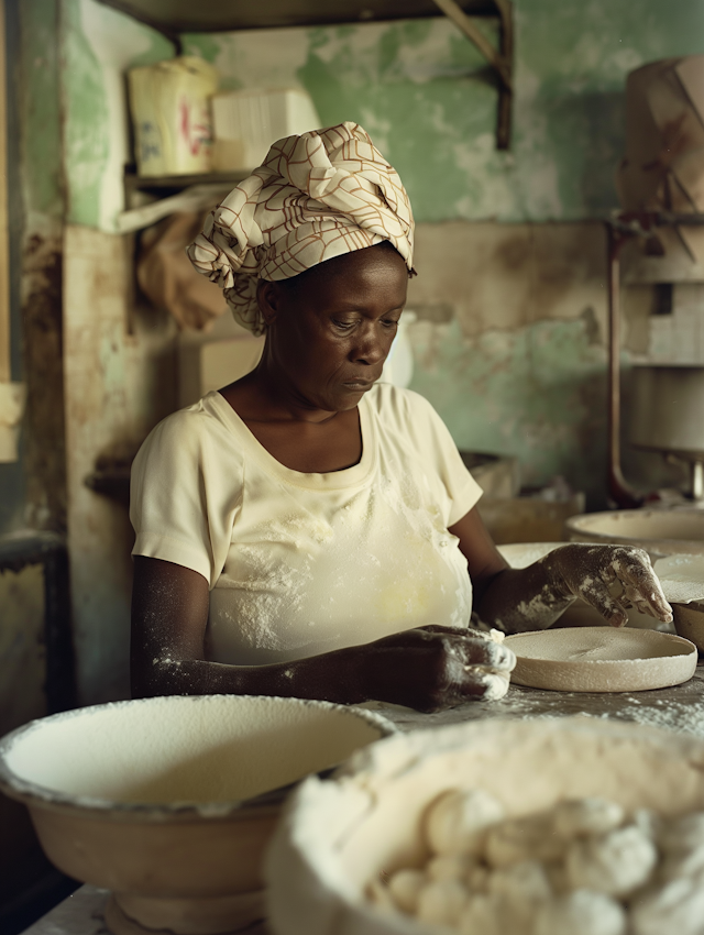 Artisan Baker at Work