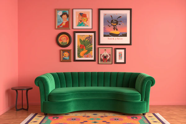 Eclectic Living Room