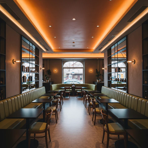 Modern Cafe Interior