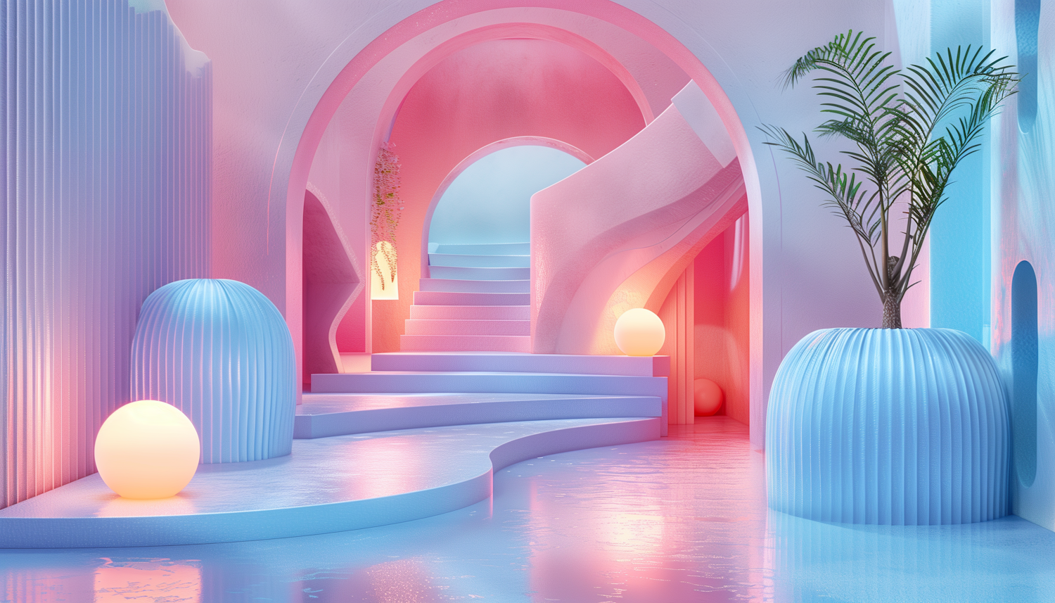 Ethereal Interior Dreamscape