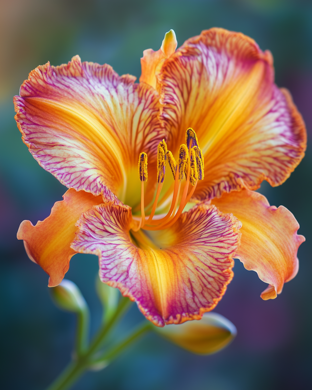 Vibrant Daylily in Bloom