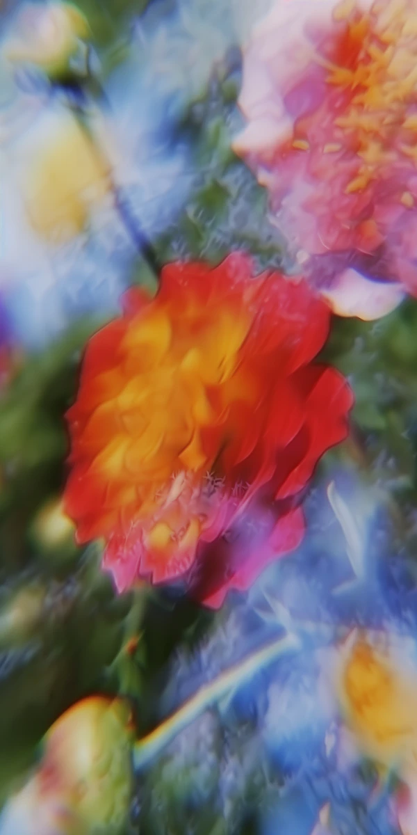 Abstract Floral Art