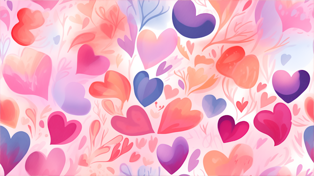 Colorful Heart Illustration