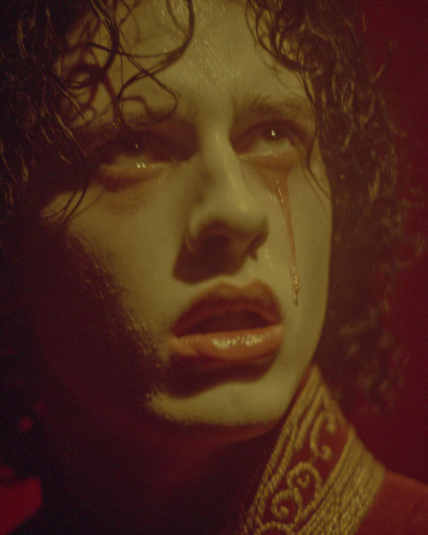 Dramatic Red Portrait