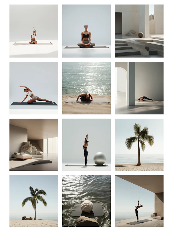 Yoga and Meditation Scenes