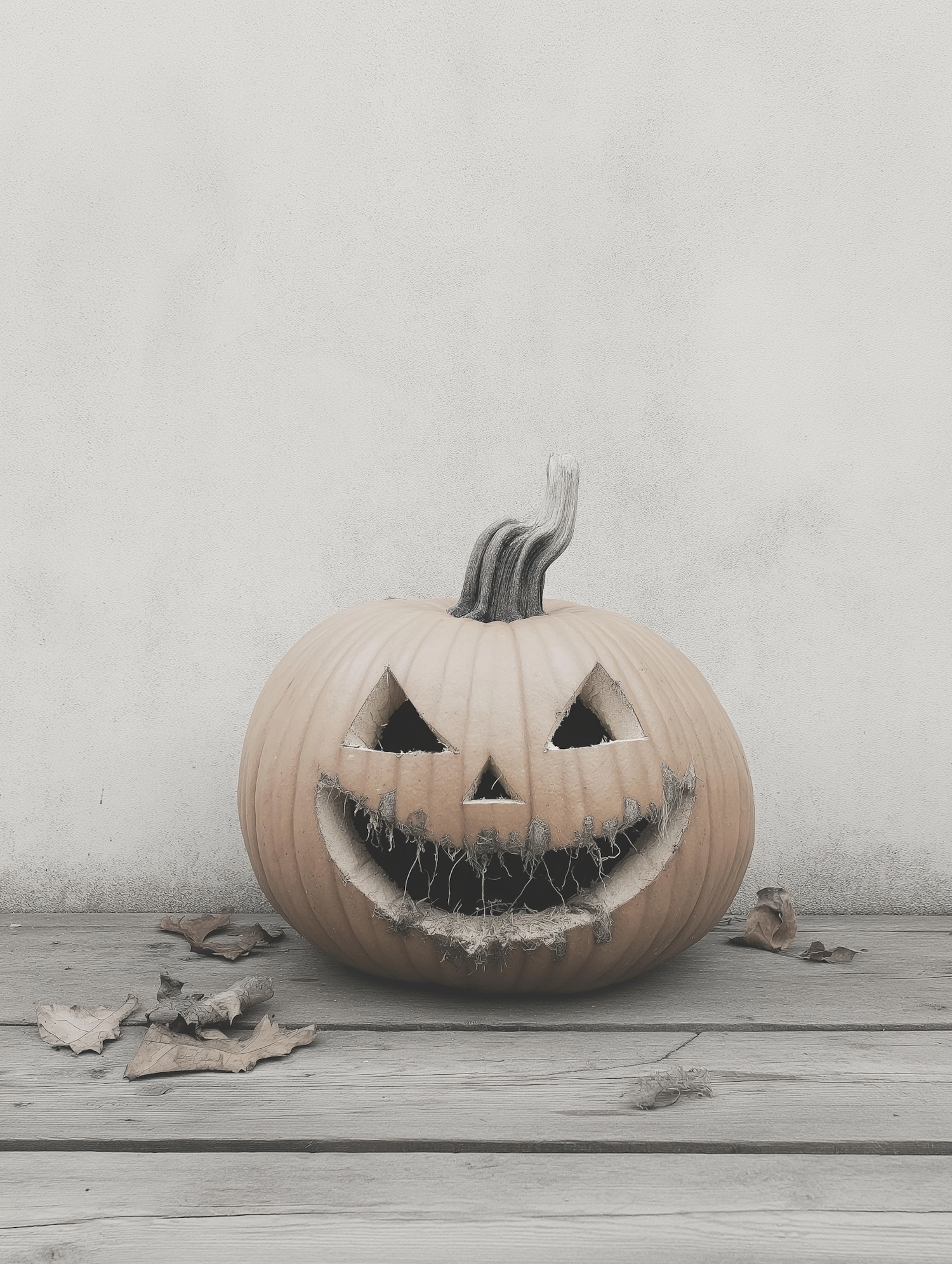 Rustic Halloween Jack-o'-Lantern