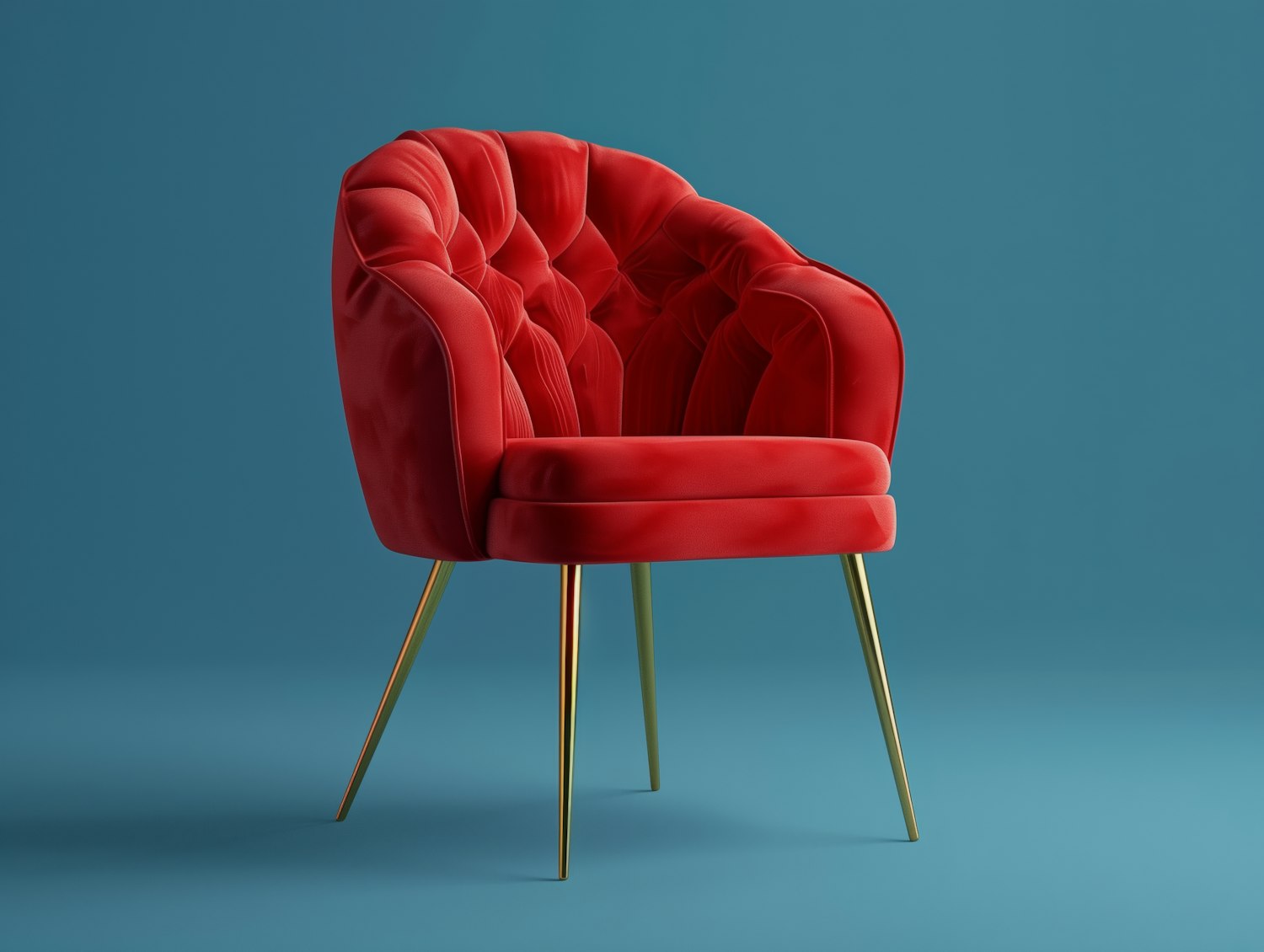 Elegant Red Chair